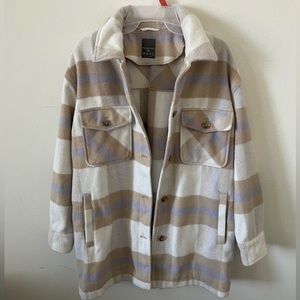 FLANNEL SHACKET/ JACKET WITH POCKETS